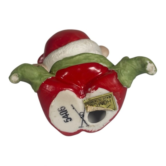 3 Vintage 70’s Homco Holiday Toymaker Porcelain Elf Figurines Made In Taiwan - Picture 10 of 11